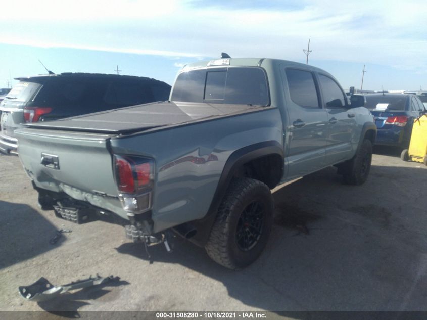 2021 TOYOTA TACOMA 4WD SR/SR5/TRD SPORT 5TFCZ5ANXMX269341