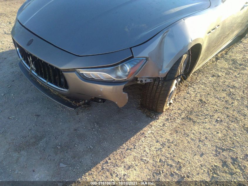2014 MASERATI GHIBLI ZAM57XSA7E1101453