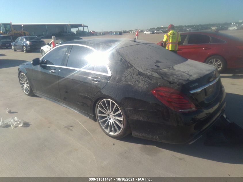 2015 MERCEDES-BENZ S-CLASS S 550 WDDUG8CB4FA184957