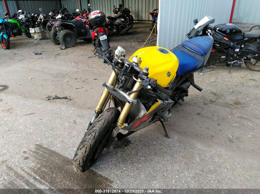 2004 SUZUKI GSX-R750 K JS1GR7JA642103495