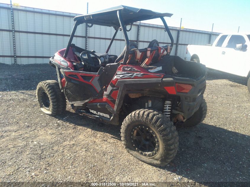 2015 POLARIS RZR 900 EPS 3NSVAE87XFF382113