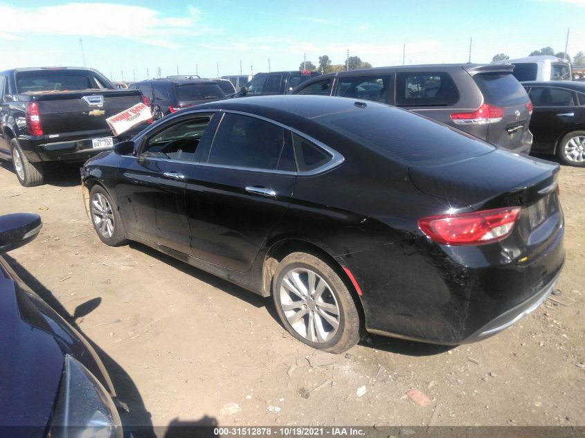 2015 CHRYSLER 200 LIMITED 1C3CCCAB8FN595749