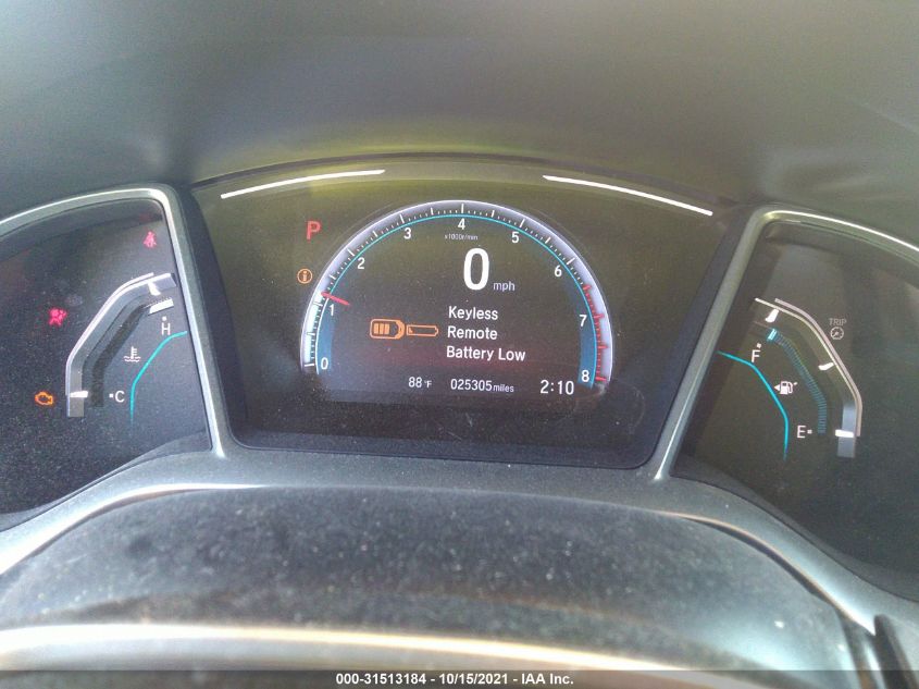 2019 HONDA CIVIC COUPE EX 2HGFC3B31KH352210