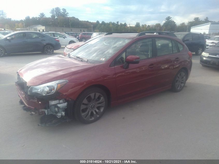 2015 SUBARU IMPREZA WAGON 2.0I SPORT LIMITED JF1GPAZ6XF8251468