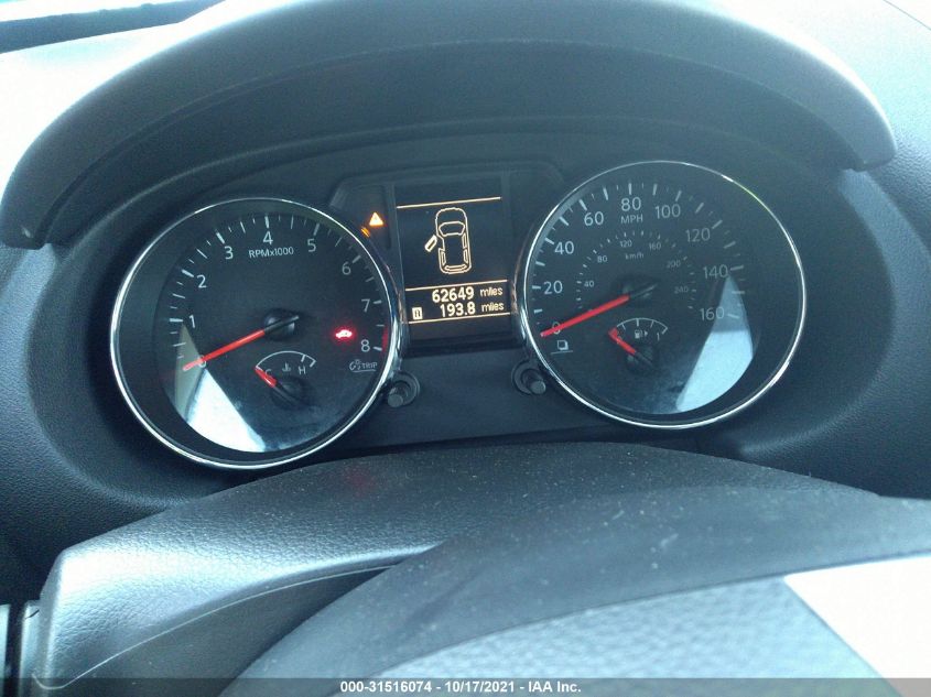 2015 NISSAN ROGUE SELECT S JN8AS5MV6FW259684