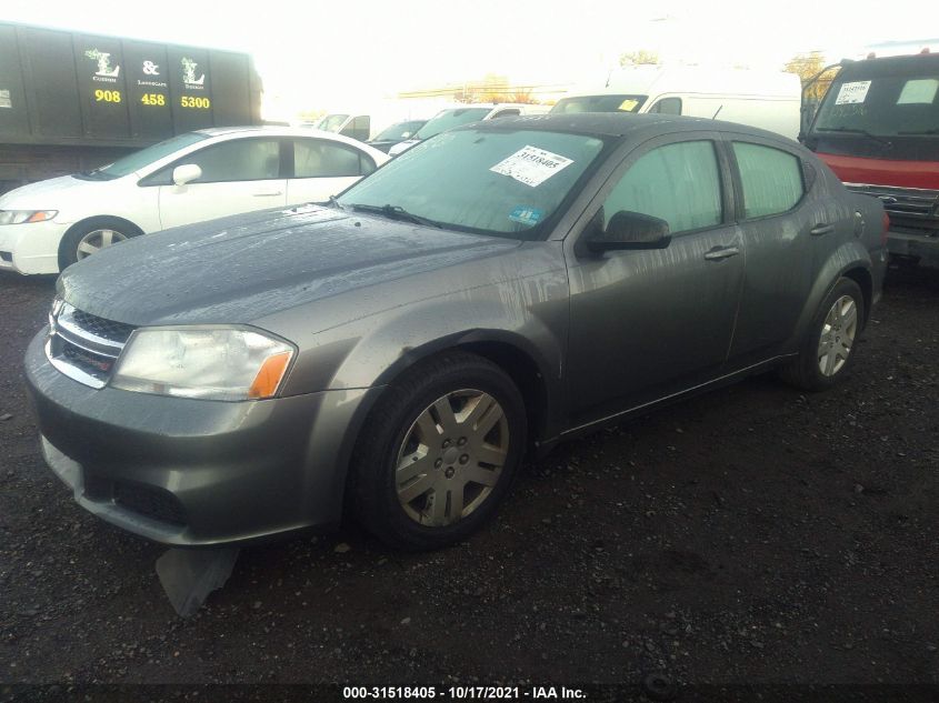 2013 DODGE AVENGER SE 1C3CDZAB4DN617551