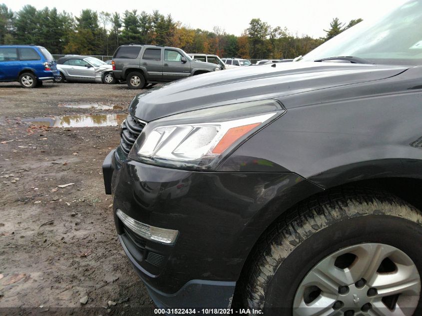 2015 CHEVROLET TRAVERSE LS 1GNKVFKD7FJ239195
