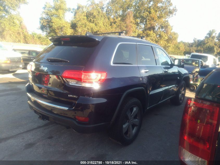 2016 JEEP GRAND CHEROKEE LIMITED 1C4RJFBG0GC431948