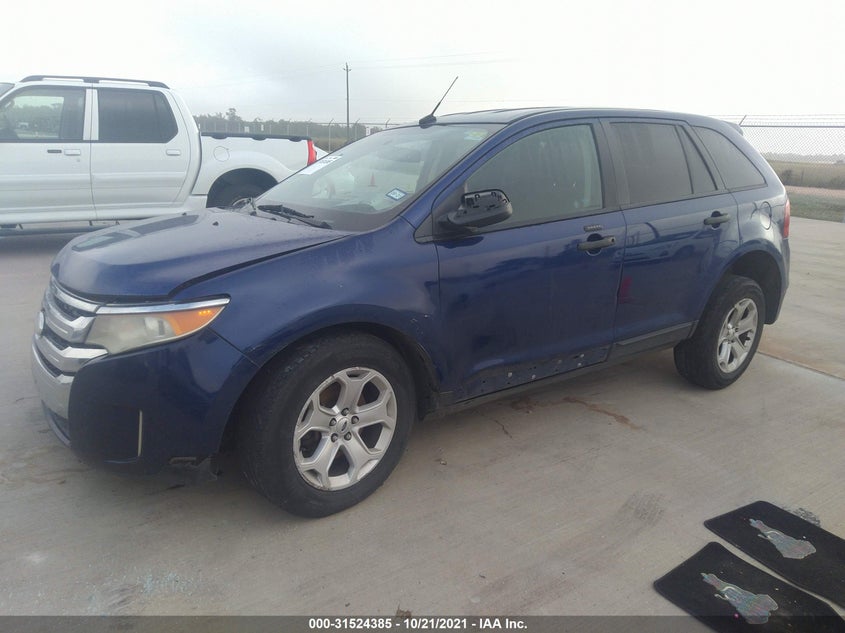 2013 FORD EDGE VIN: 2FMDK4GC7DBC89851