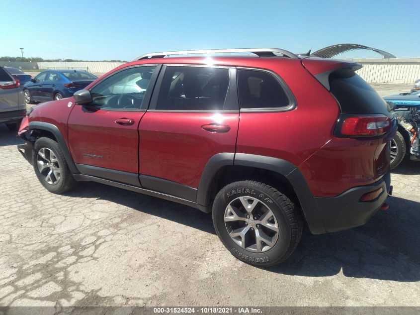 2015 JEEP CHEROKEE TRAILHAWK 1C4PJMBS3FW521026