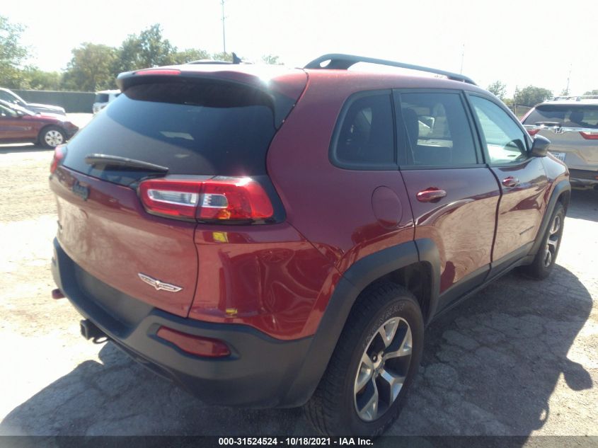 2015 JEEP CHEROKEE TRAILHAWK 1C4PJMBS3FW521026