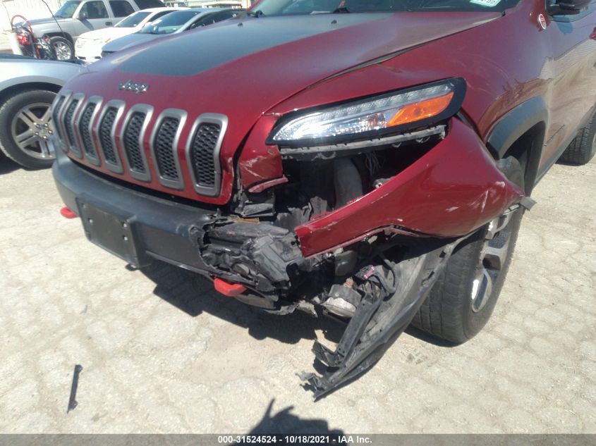 2015 JEEP CHEROKEE TRAILHAWK 1C4PJMBS3FW521026