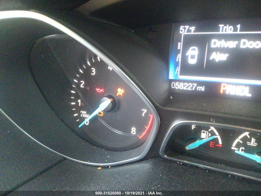2017 FORD FOCUS VIN: 1FADP3F25HL285849