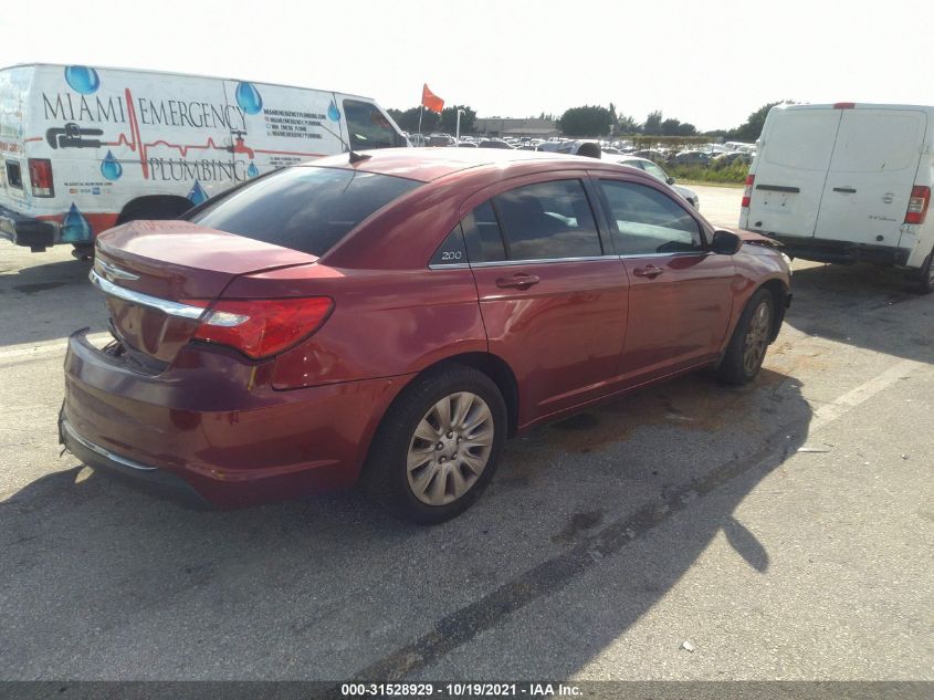 2014 CHRYSLER 200 LX 1C3CCBAB3EN211093
