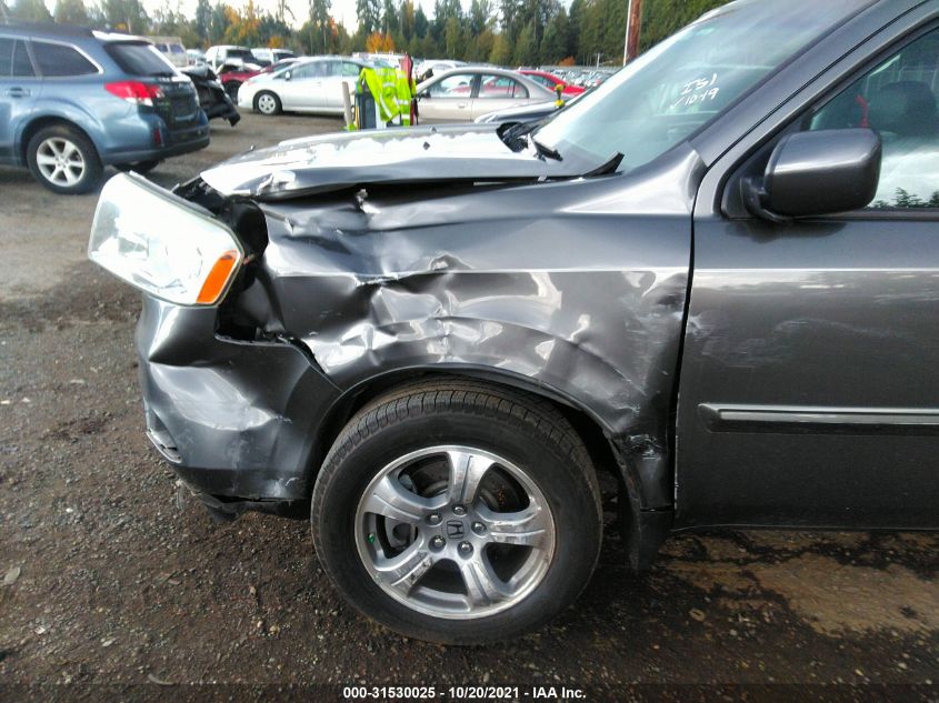 2013 HONDA PILOT EX 5FNYF4H44DB063559