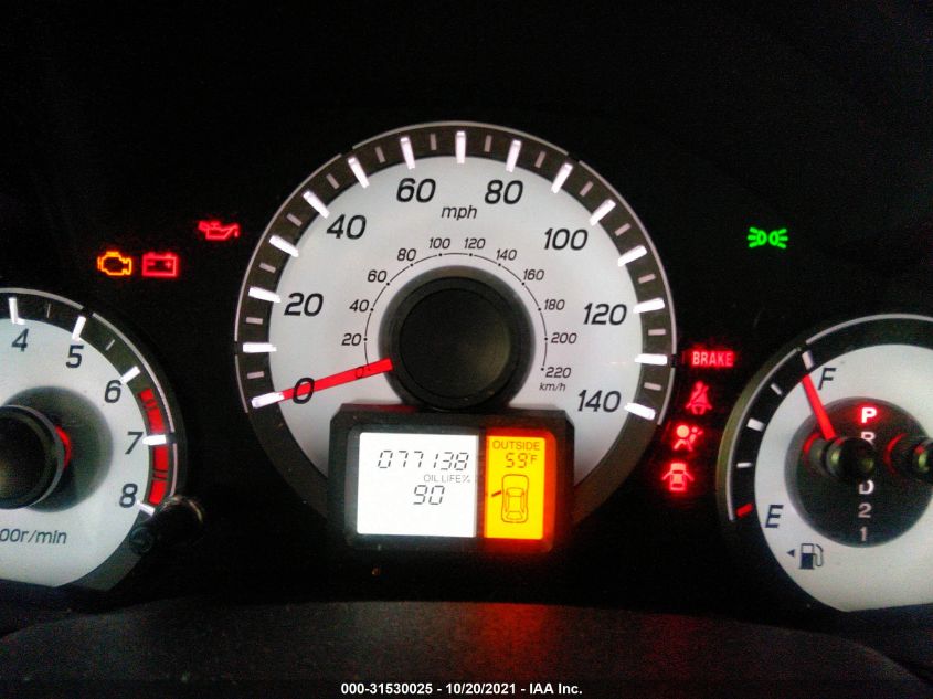 2013 HONDA PILOT EX 5FNYF4H44DB063559