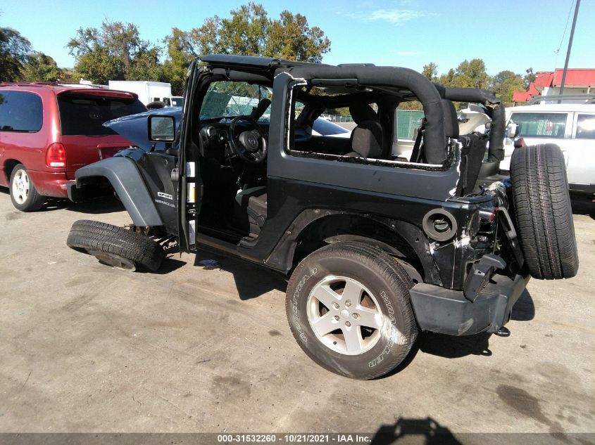 2014 JEEP WRANGLER SPORT 1C4AJWAG9EL314655