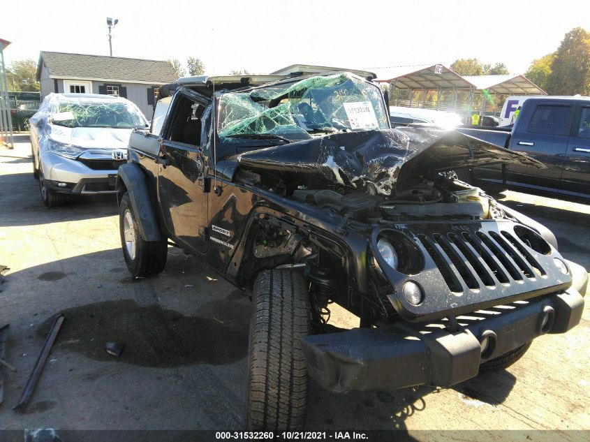 2014 JEEP WRANGLER SPORT 1C4AJWAG9EL314655