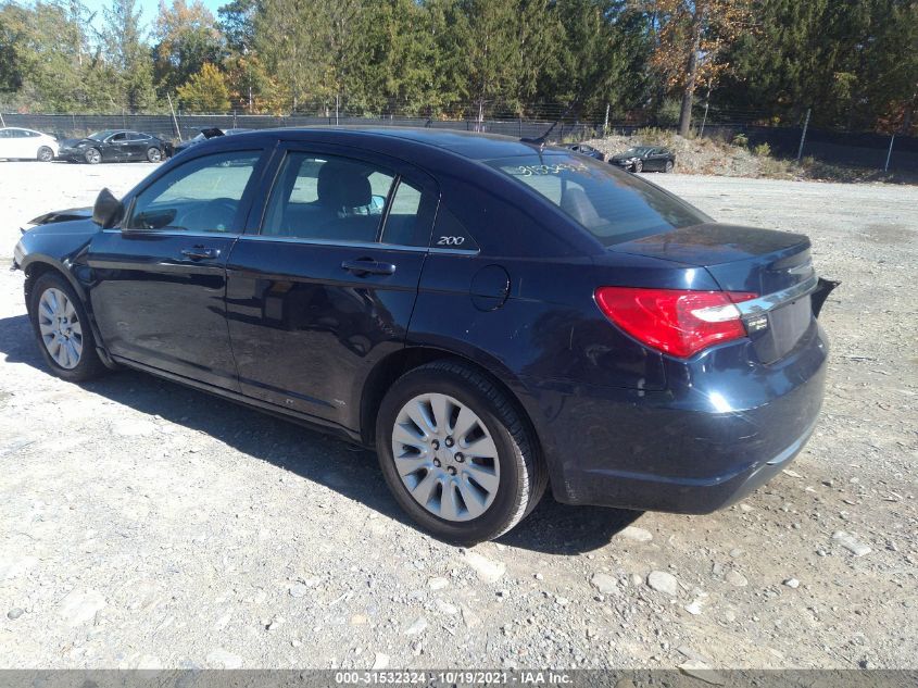 2013 CHRYSLER 200 LX 1C3CCBAB2DN733731