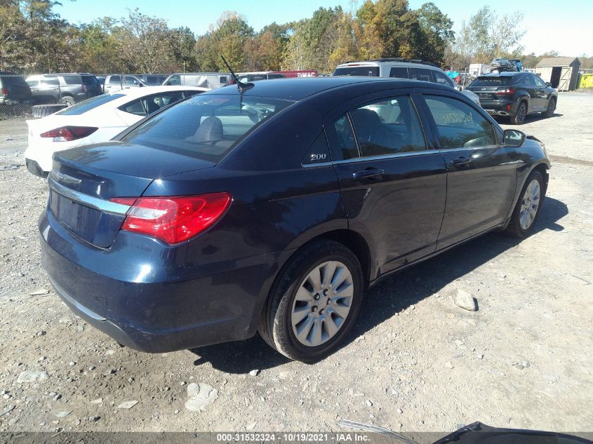 2013 CHRYSLER 200 LX 1C3CCBAB2DN733731