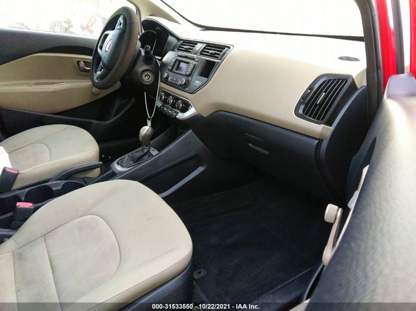 2014 KIA RIO LX KNADM4A38E6373214