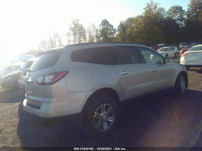 2015 CHEVROLET TRAVERSE LT 1GNKVGKD7FJ385487