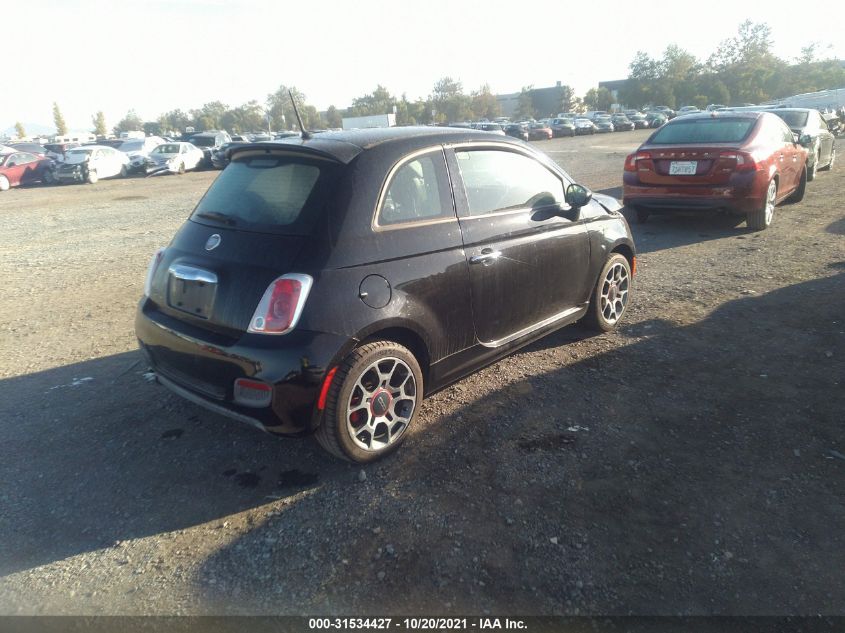 2015 FIAT 500 SPORT 3C3CFFBR6FT501419