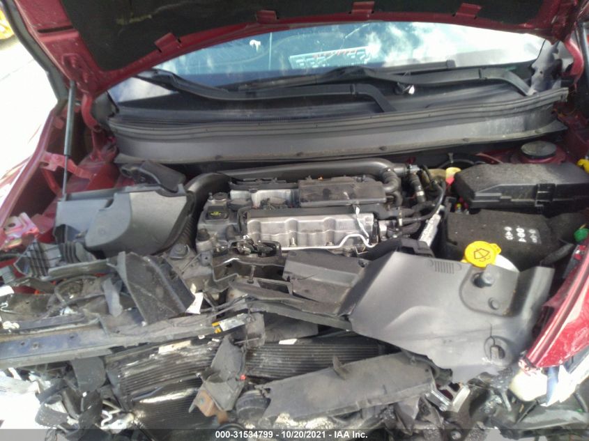 2016 JEEP CHEROKEE SPORT 1C4PJLAB8GW284305
