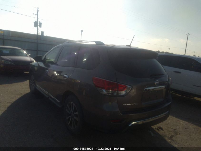 2014 NISSAN PATHFINDER SL 5N1AR2MN8EC623685