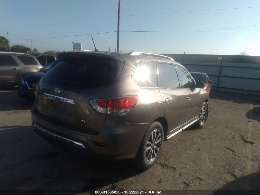 2014 NISSAN PATHFINDER SL 5N1AR2MN8EC623685