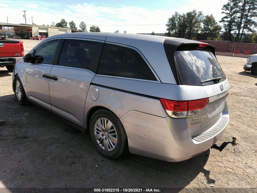 2014 HONDA ODYSSEY LX 5FNRL5H26EB095304