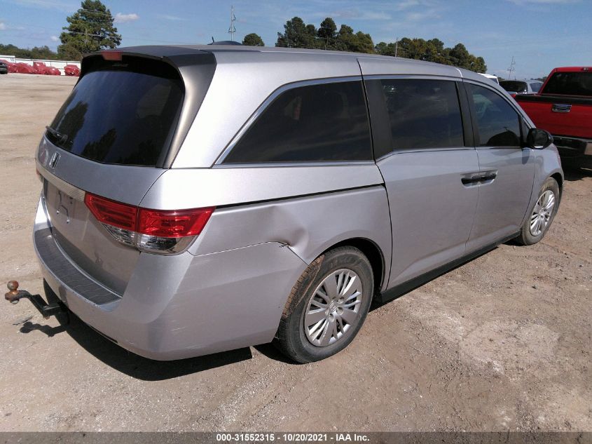 2014 HONDA ODYSSEY LX 5FNRL5H26EB095304
