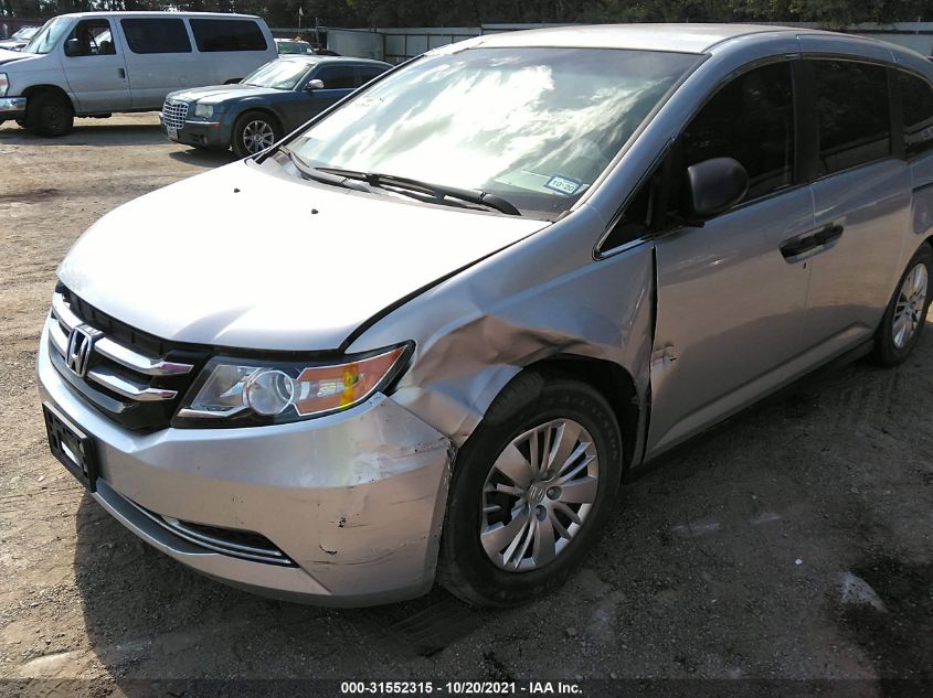 2014 HONDA ODYSSEY LX 5FNRL5H26EB095304