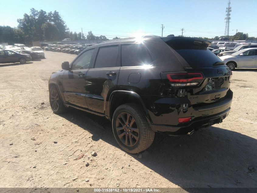2017 JEEP GRAND CHEROKEE LIMITED 75TH ANNIVERSARY 1C4RJFBG4HC621821