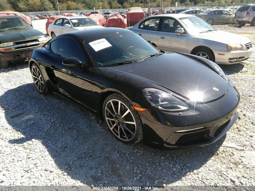 2021 PORSCHE 718 CAYMAN, VIN: WP0AA2A86MS260477
