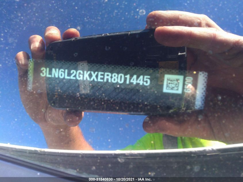 2014 LINCOLN MKZ 3LN6L2GKXER801445