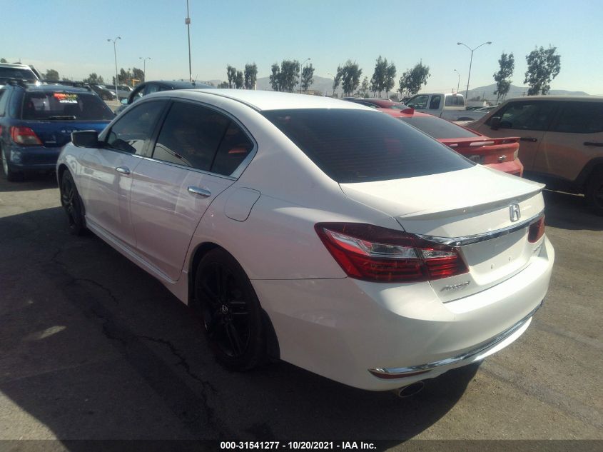 2016 HONDA ACCORD SEDAN SPORT 1HGCR2F5XGA213464
