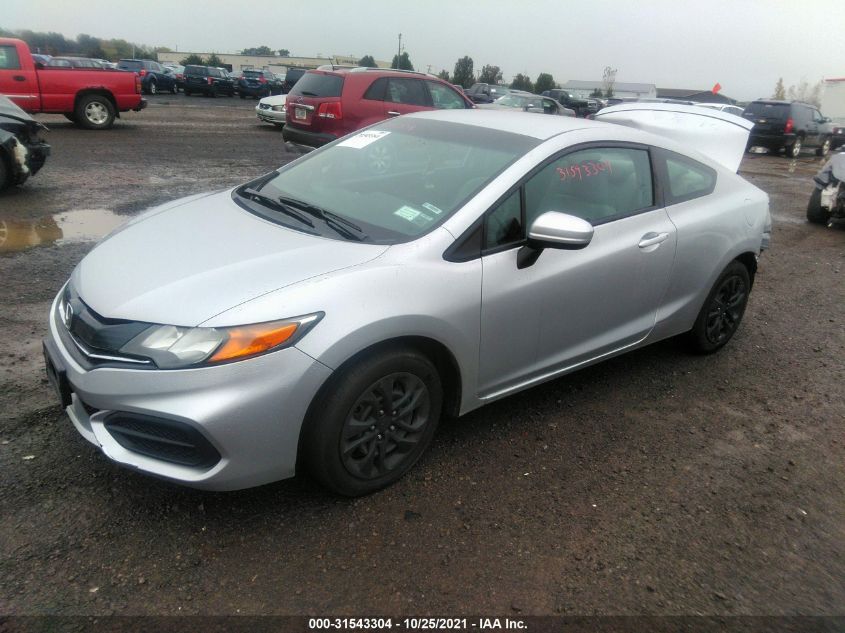 2015 HONDA CIVIC COUPE LX 2HGFG3B51FH509486