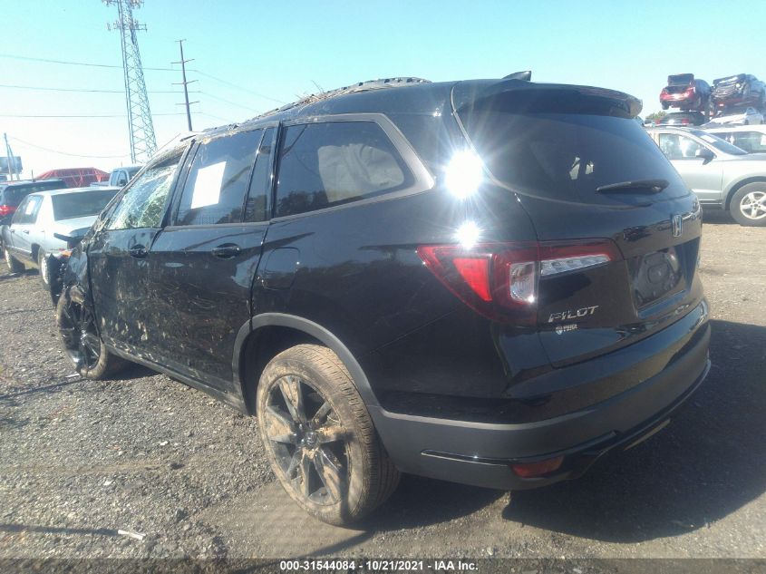 2020 HONDA PILOT BLACK EDITION 5FNYF6H78LB007659