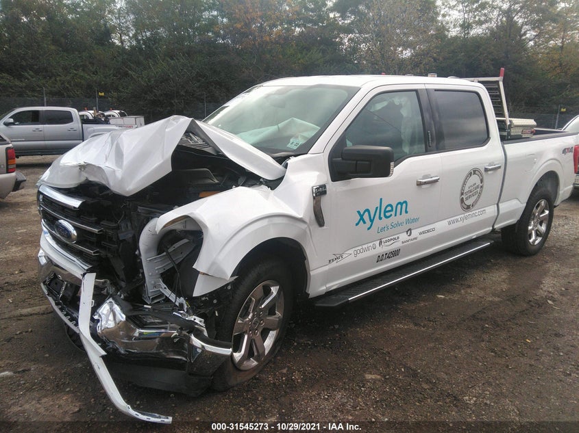 Auction sale of the 2021 FORD F 150 , vin: 1FTFW1E57MKE05558, lot number: 31545273