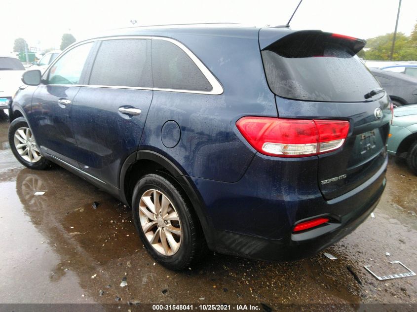 2017 KIA SORENTO LX V6 5XYPGDA50HG198516