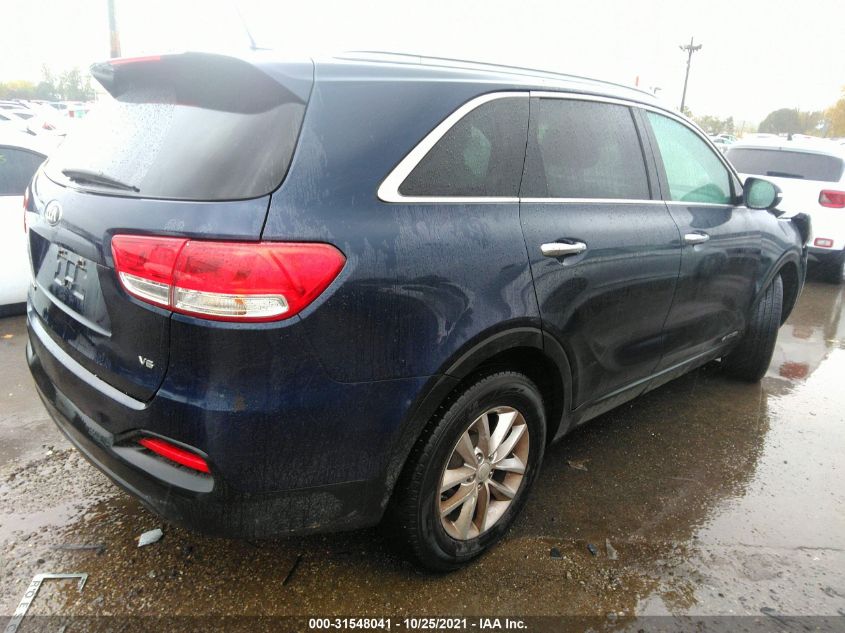 2017 KIA SORENTO LX V6 5XYPGDA50HG198516