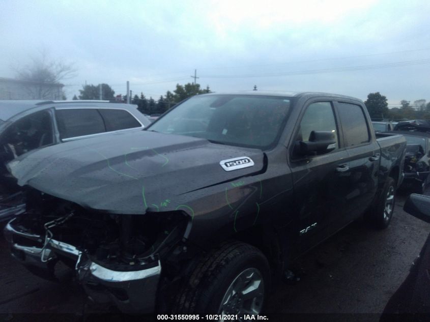 2019 RAM 1500 BIG HORN/LONE STAR 1C6RRFFG5KN791241