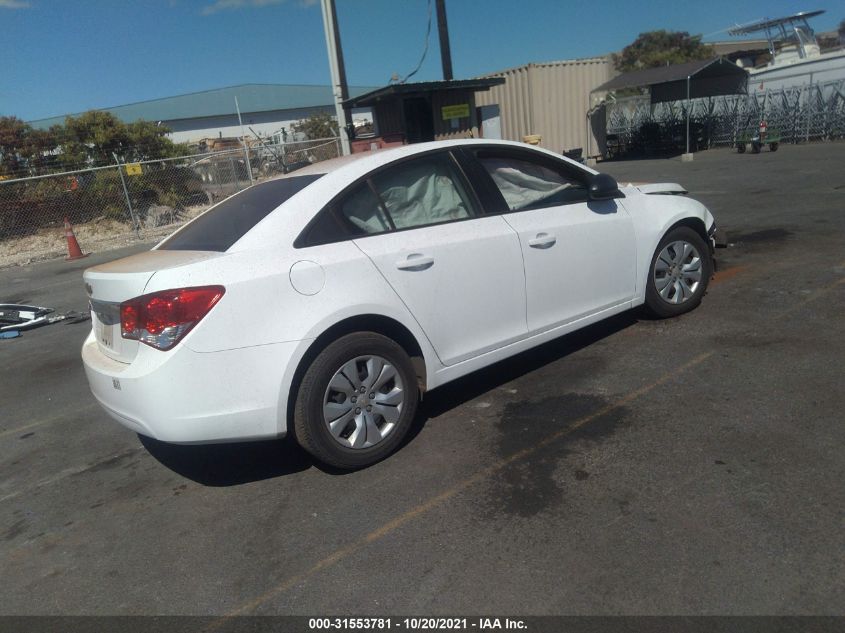 2015 CHEVROLET CRUZE LS 1G1PA5SH1F7225659