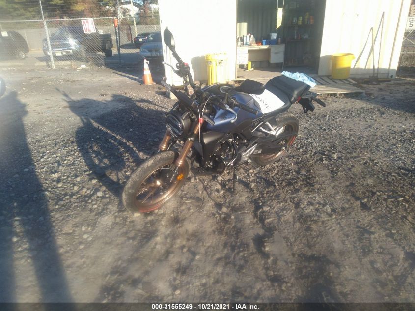 2020 HONDA CBF300 NA MLHNC5553L5000027