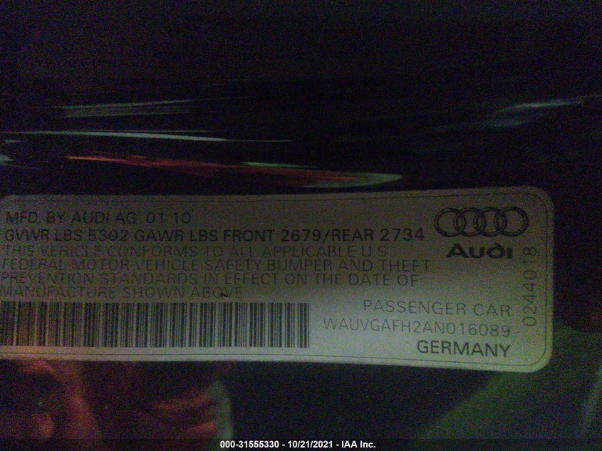 Audi S5 2010