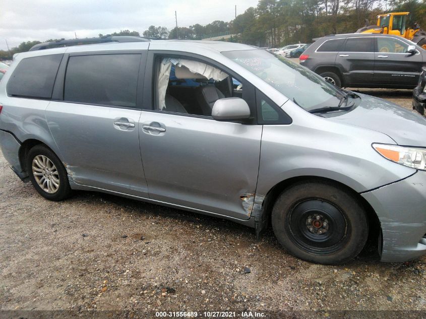 2015 TOYOTA SIENNA XLE/XLE AAS/LTD 5TDYK3DC2FS663322