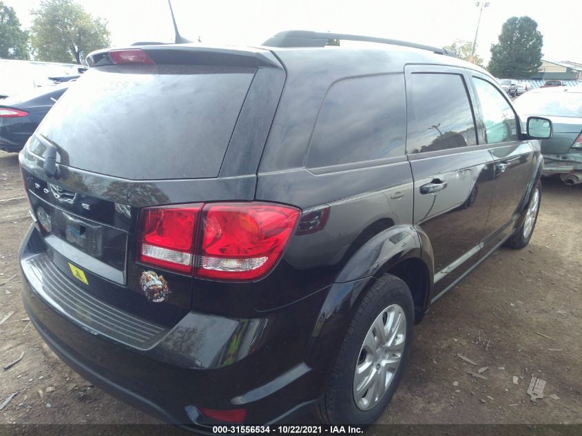 2019 DODGE JOURNEY SE 3C4PDCBB0KT708094