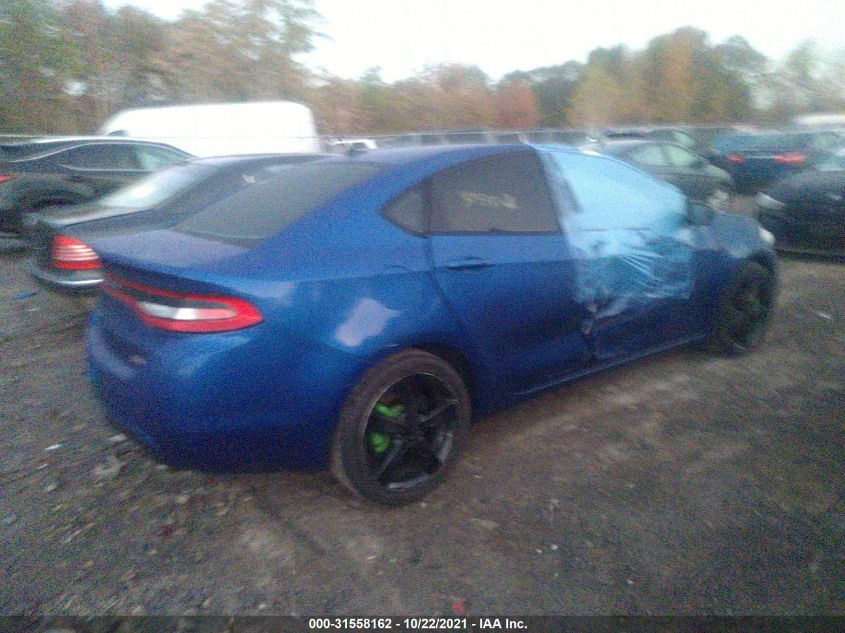 2014 DODGE DART SXT 1C3CDFBB3ED776078