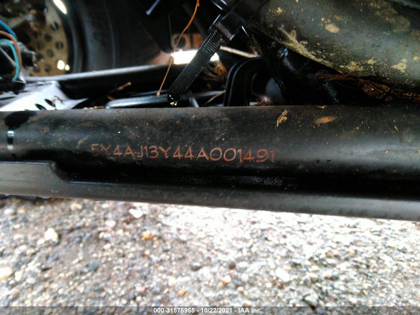 2004 YAMAHA YFM400 FWAN 5Y4AJ13Y44A001491